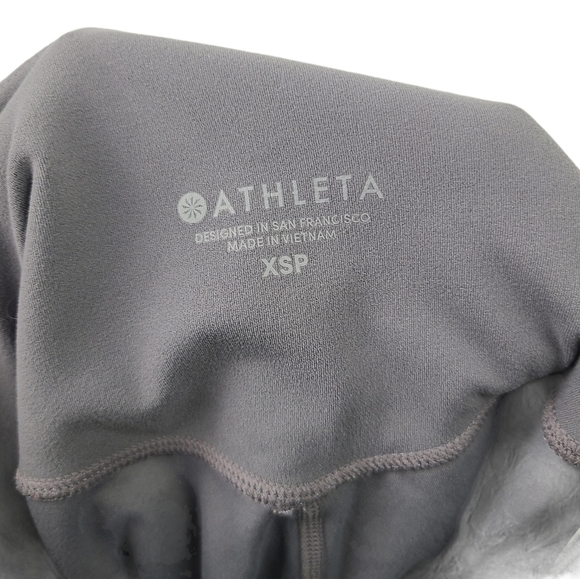 Athleta Gray‎ Barre Skinny Flare Legging Powervita - Picture 3 of 6